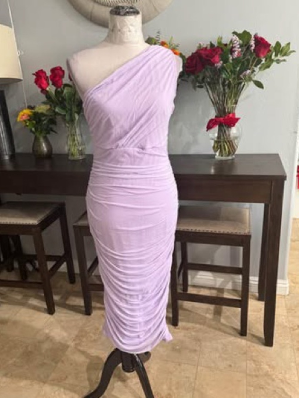 Brand new beautiful womens junior dress lilac size XL
